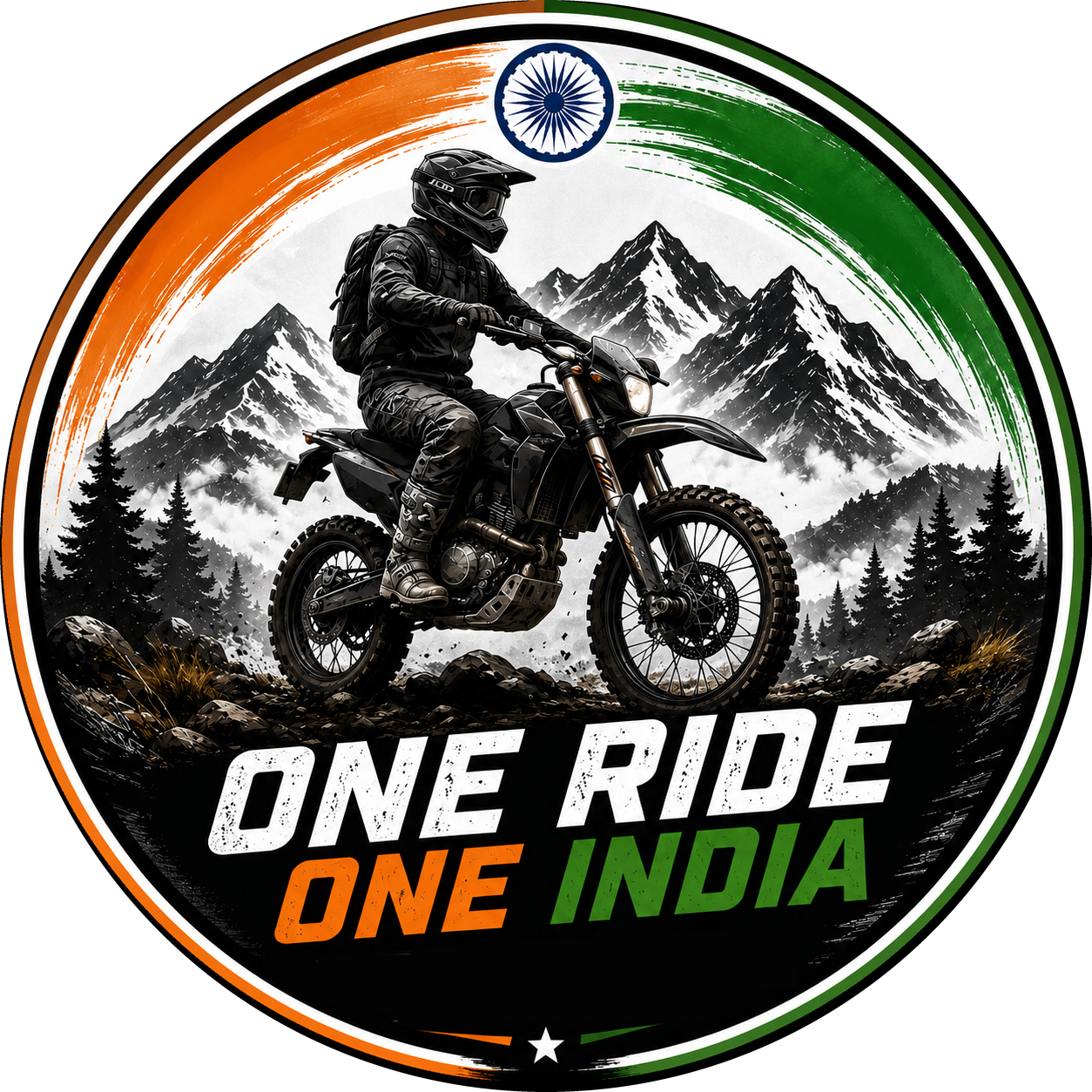 One Ride One India Logo